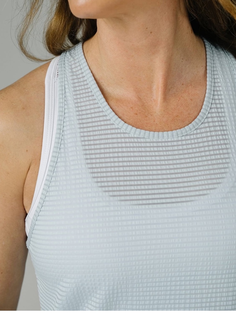 ZYIA Cool Gray Penelope Tank